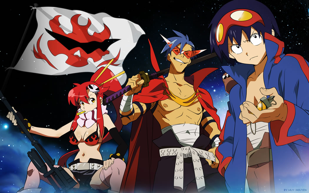 Histórico - Os 20 personagens mais populares de Tengen Toppa Gurren Lagann