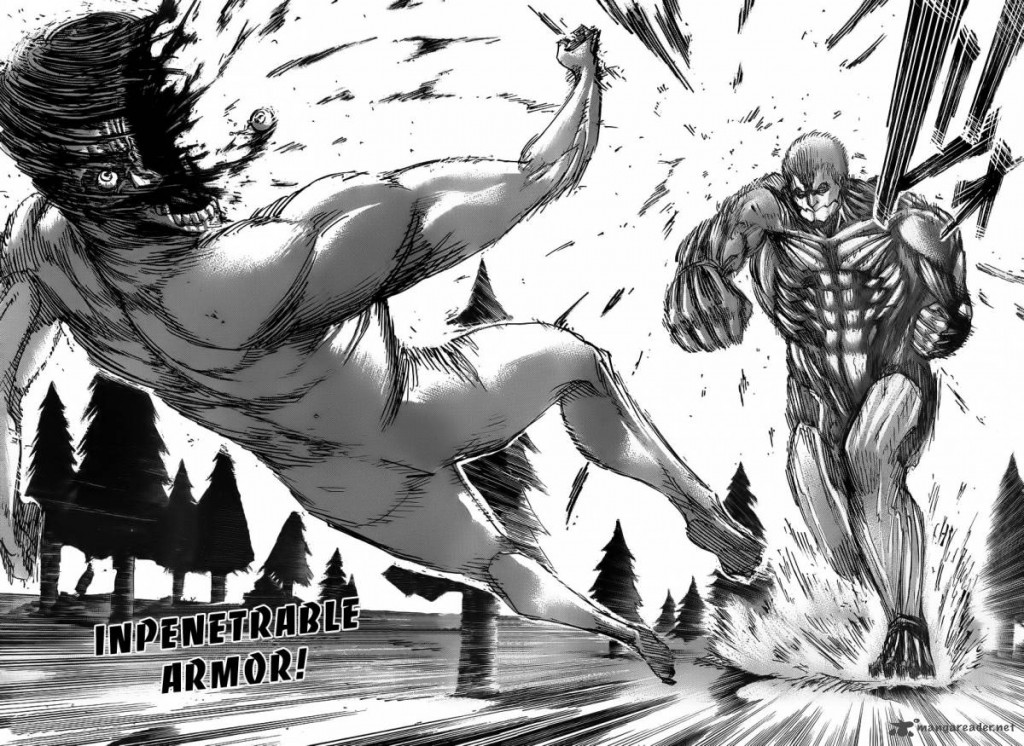 Shingeki no Kyojin, Revelação Titan Colossal e Encouraçado Parte 2 #f