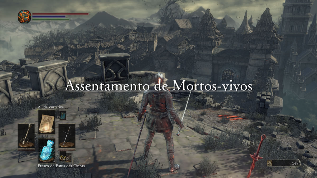 Dark Souls III Grande Muralha de Lothric