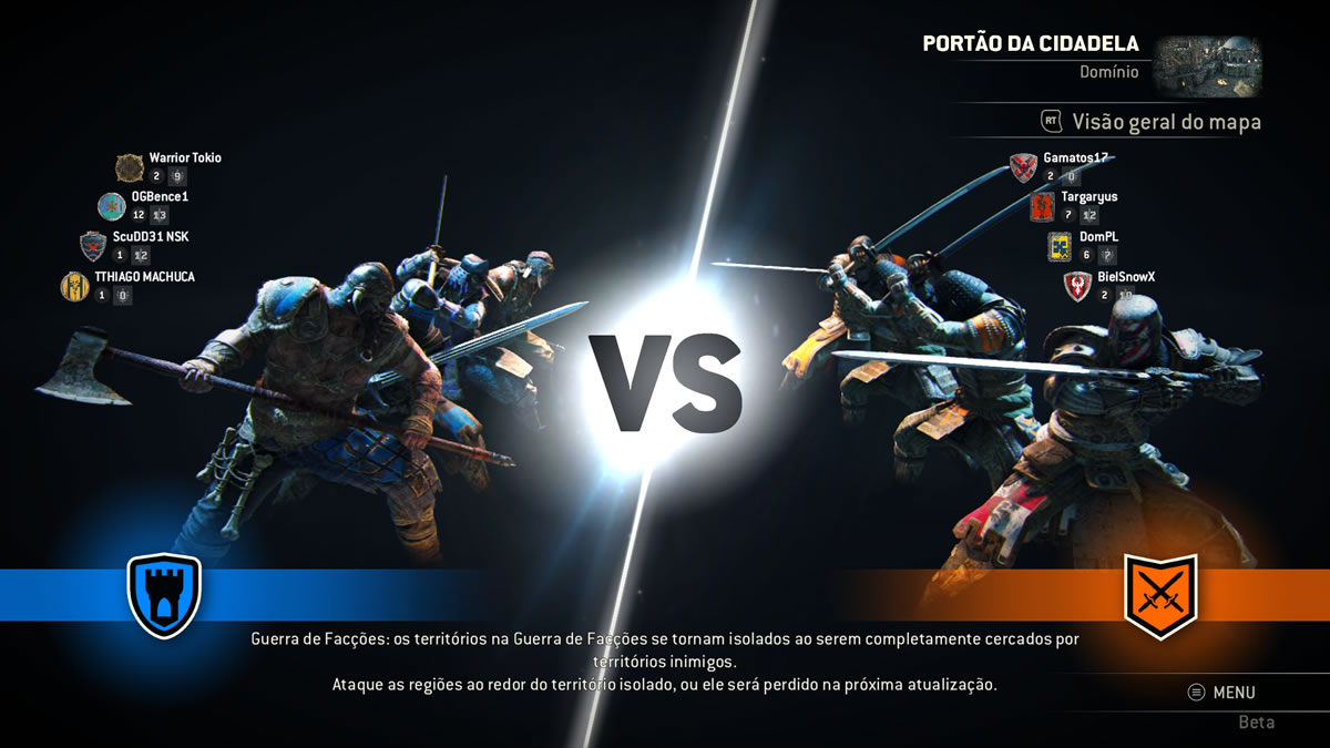 For Honor Beta