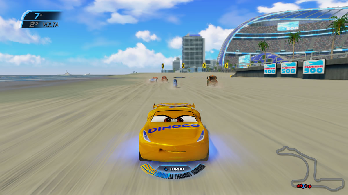 Carros 3: Correndo para Vencer PS4 - Gameplay PT/BR - Jogo da Promoção! 