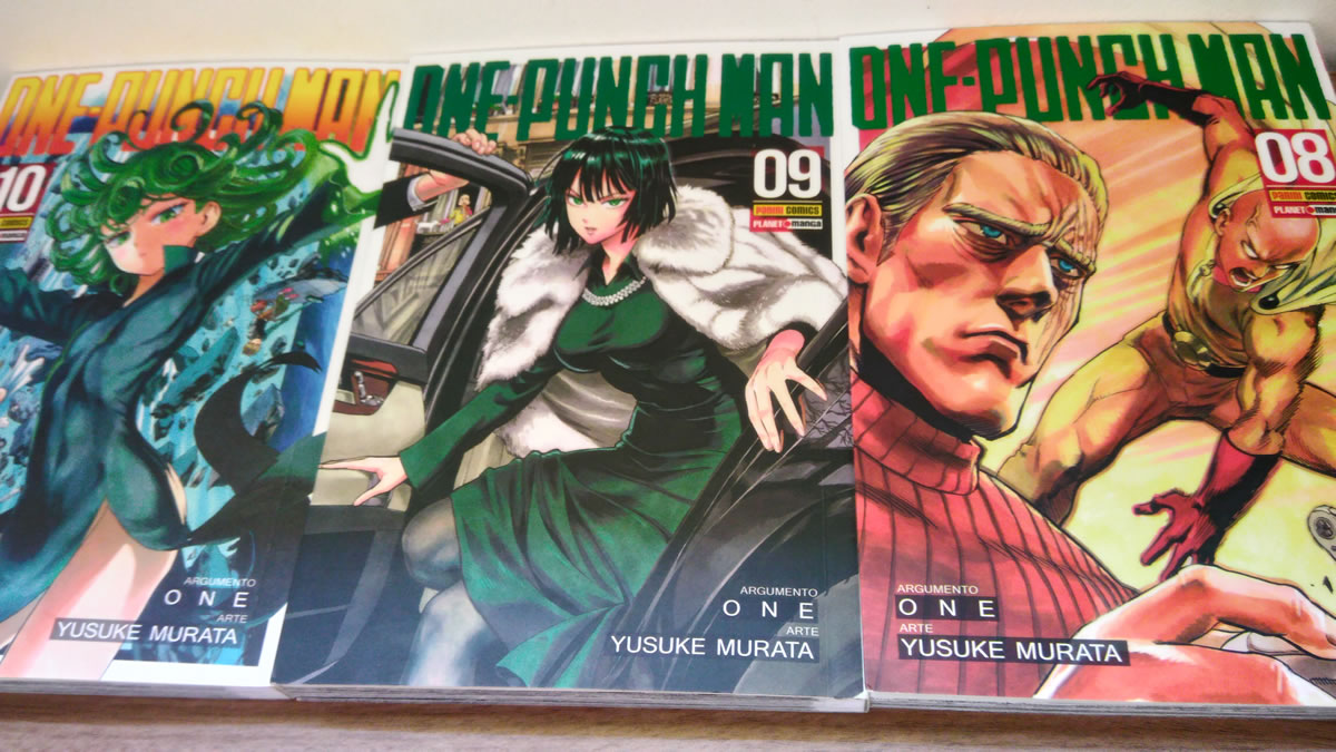 One-Punch Man  Arcos da segunda temporada! (Mangá, Vol 8 à 12) — Portallos