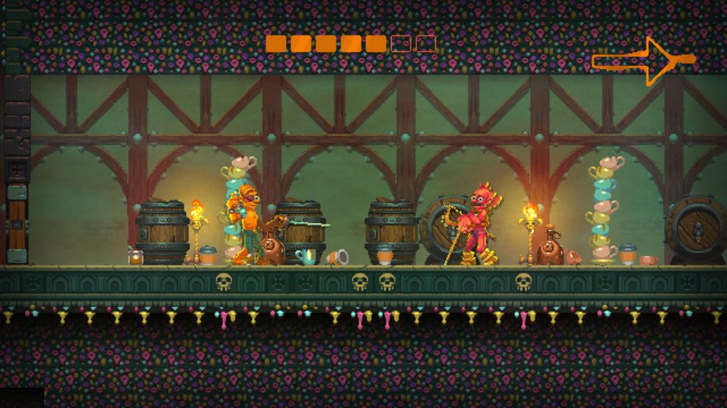 Análise: Nidhogg 2 (Switch) traz duelos bizarramente épicos