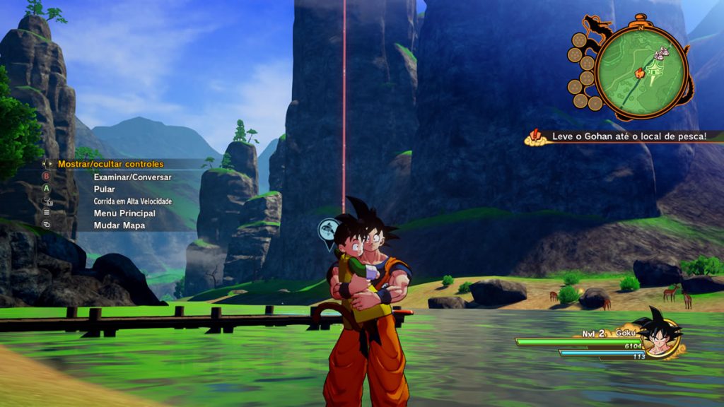 Dragon Ball Z Kakarot PT BR - Game Completo, Explorando Mapa, Todas as  Missoes, Emblemas, Dicas e Muito Mais! 