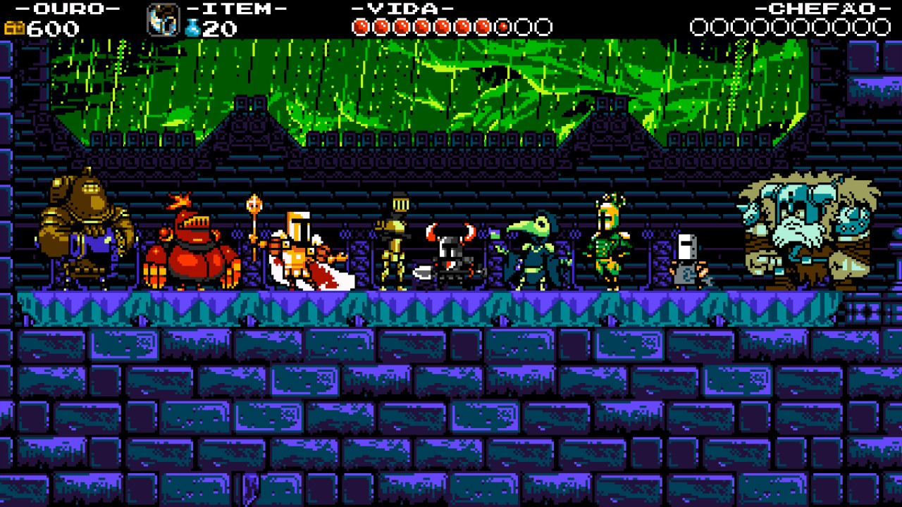 Shovel Knight: Dig é um jogo de plataformas vertical em que tens de escavar