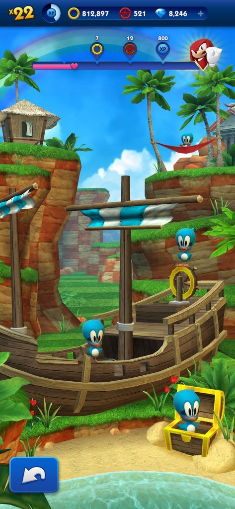 Sonic Dash ultrapassa a marca de 500 milhões de downloads