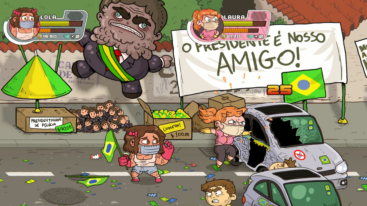 Punhos de Repúdio traz crítica social em jogo brasileiro para Mac